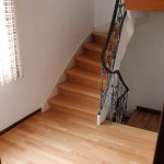 Renovierte Treppe